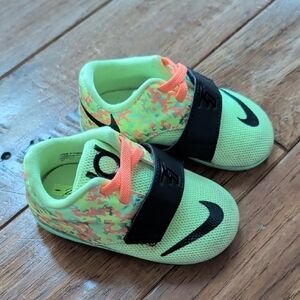 Nike KD Kevin Durant Neon Green and Black Sneakers